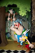 Asterix and Obelix's Wax Figure At Grevin Museum