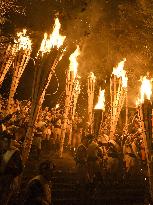 Fire festival in Kyoto