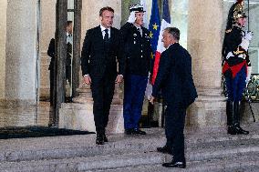 Hungarian PM Orban At The Elysee - Paris