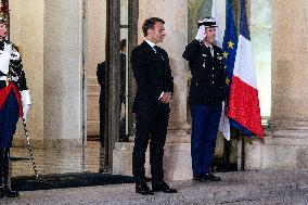 Hungarian PM Orban At The Elysee - Paris