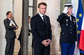 Hungarian PM Orban At The Elysee - Paris