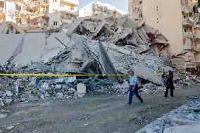 Israel Pounds Southern Suburb - Beirut