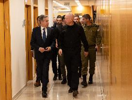 Blinken Meets Israeli Leaders - Israel