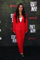 Netflix's Don't Move Photocall - LA