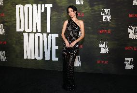 Netflix's Don't Move Photocall - LA