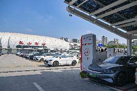 China's Largest Huawei liquid-cooled Supercharging Station