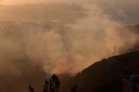 Wildfire Spreads In Rabweh - Mount Lebanon