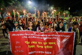 Female Students Demand Speedy Trial For Rape Victims - Dhaka