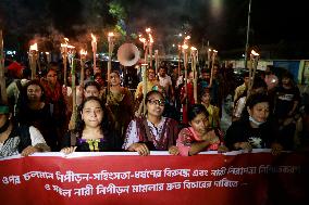 Female Students Demand Speedy Trial For Rape Victims - Dhaka