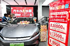 BYD Trade in Promotion Event in Nanchang