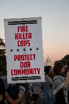 The National Day Of Protest To Stop Police Brutality In Washington D.C., USA.