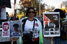 The National Day Of Protest To Stop Police Brutality In Washington D.C., USA.