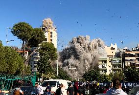 Israel Strikes Southern Suburb - Beirut