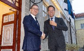 NATO secretary general visit to Estonia