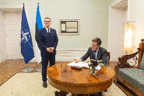 NATO secretary general visit to Estonia