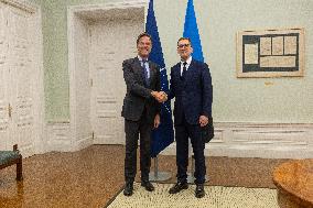 NATO secretary general visit to Estonia