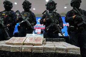 Thai Police Seize 154 Kilograms Of Heroin Hidden Prepared To Be Smuggled To Three Countries.