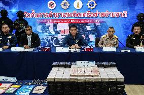 Thai Police Seize 154 Kilograms Of Heroin Hidden Prepared To Be Smuggled To Three Countries.