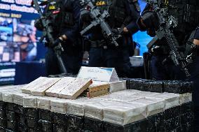 Thai Police Seize 154 Kilograms Of Heroin Hidden Prepared To Be Smuggled To Three Countries.