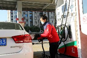 Gas Station in Lianyungang