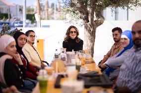 Queen Rania Meets Owners of Income-Generating Projects - Amman