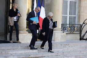 Weekly Cabinet Meeting - Paris