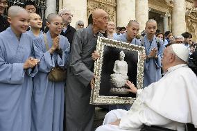 Pope Francis Wednesday Audience - Vatican