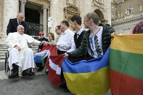 Pope Francis Wednesday Audience - Vatican