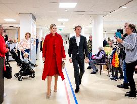 Queen Maxima Visits Noordwest Hospital Group - Netherlands