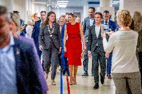 Queen Maxima Visits Noordwest Hospital Group - Netherlands