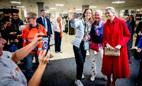 Queen Maxima Visits Noordwest Hospital Group - Netherlands