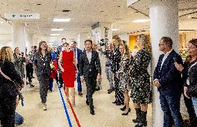 Queen Maxima Visits Noordwest Hospital Group - Netherlands