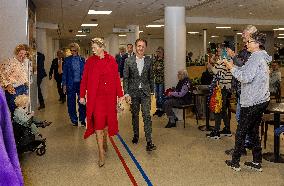 Queen Maxima Visits Noordwest Hospital Group - Netherlands