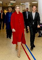 Queen Maxima Visits Noordwest Hospital Group - Netherlands