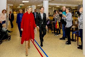 Queen Maxima Visits Noordwest Hospital Group - Netherlands