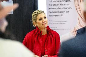 Queen Maxima Visits Noordwest Hospital Group - Netherlands