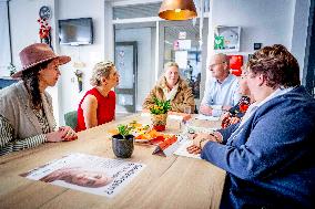 Queen Maxima Working Visit To Hoofddorp