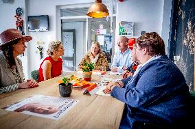 Queen Maxima Working Visit To Hoofddorp