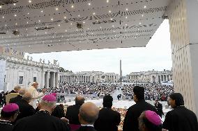 Pope Francis Wednesday Audience - Vatican