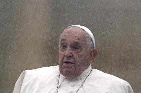 Pope Francis Wednesday Audience - Vatican