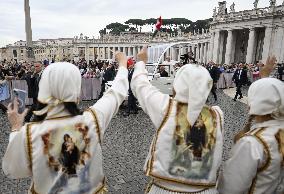 Pope Francis Wednesday Audience - Vatican