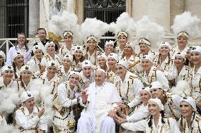 Pope Francis Wednesday Audience - Vatican