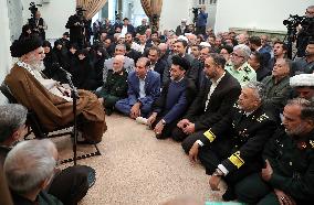 Ali Khamenei Meets Officials Of The National Congress - Tehran