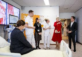 Queen Maxima Visits Noordwest Hospital Group - Netherlands