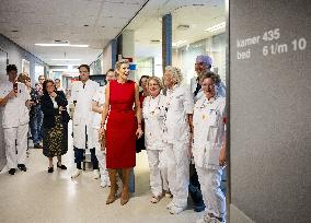 Queen Maxima Visits Noordwest Hospital Group - Netherlands