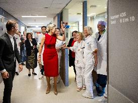 Queen Maxima Visits Noordwest Hospital Group - Netherlands