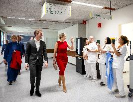 Queen Maxima Visits Noordwest Hospital Group - Netherlands