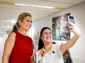 Queen Maxima Visits Noordwest Hospital Group - Netherlands