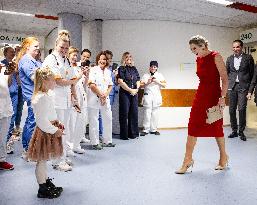 Queen Maxima Visits Noordwest Hospital Group - Netherlands