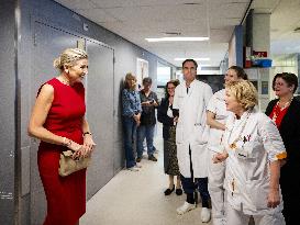 Queen Maxima Visits Noordwest Hospital Group - Netherlands